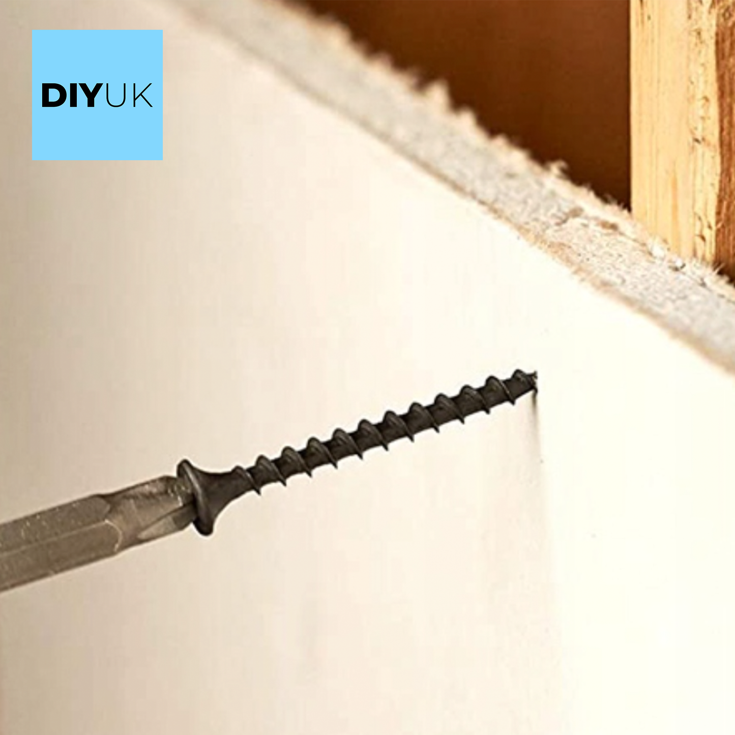 Drywall Plasterboard Screws Coarse Thread Bugle Head Black Phosphate 25-160mm
