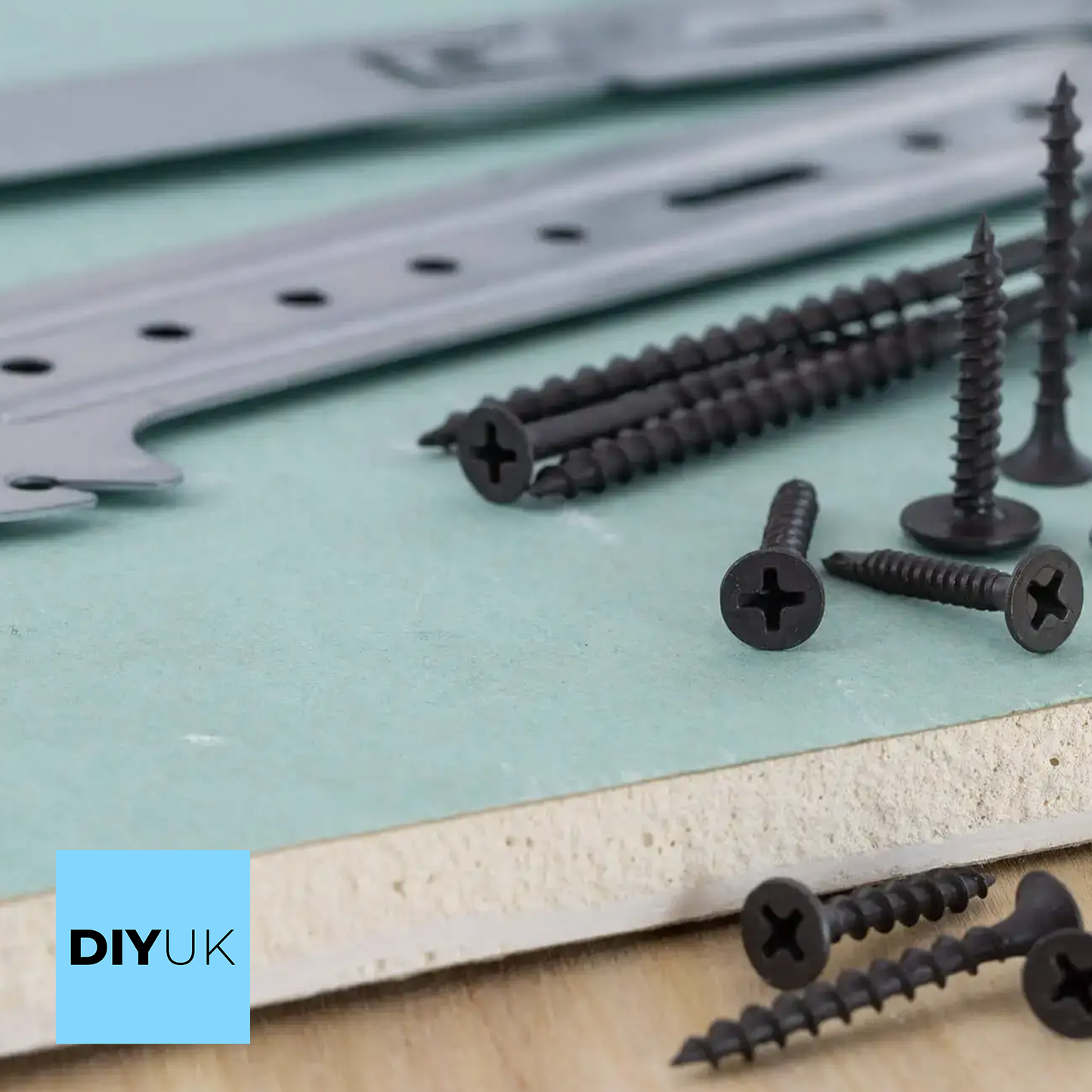 Drywall Plasterboard Screws Coarse Thread Bugle Head Black Phosphate 25-160mm