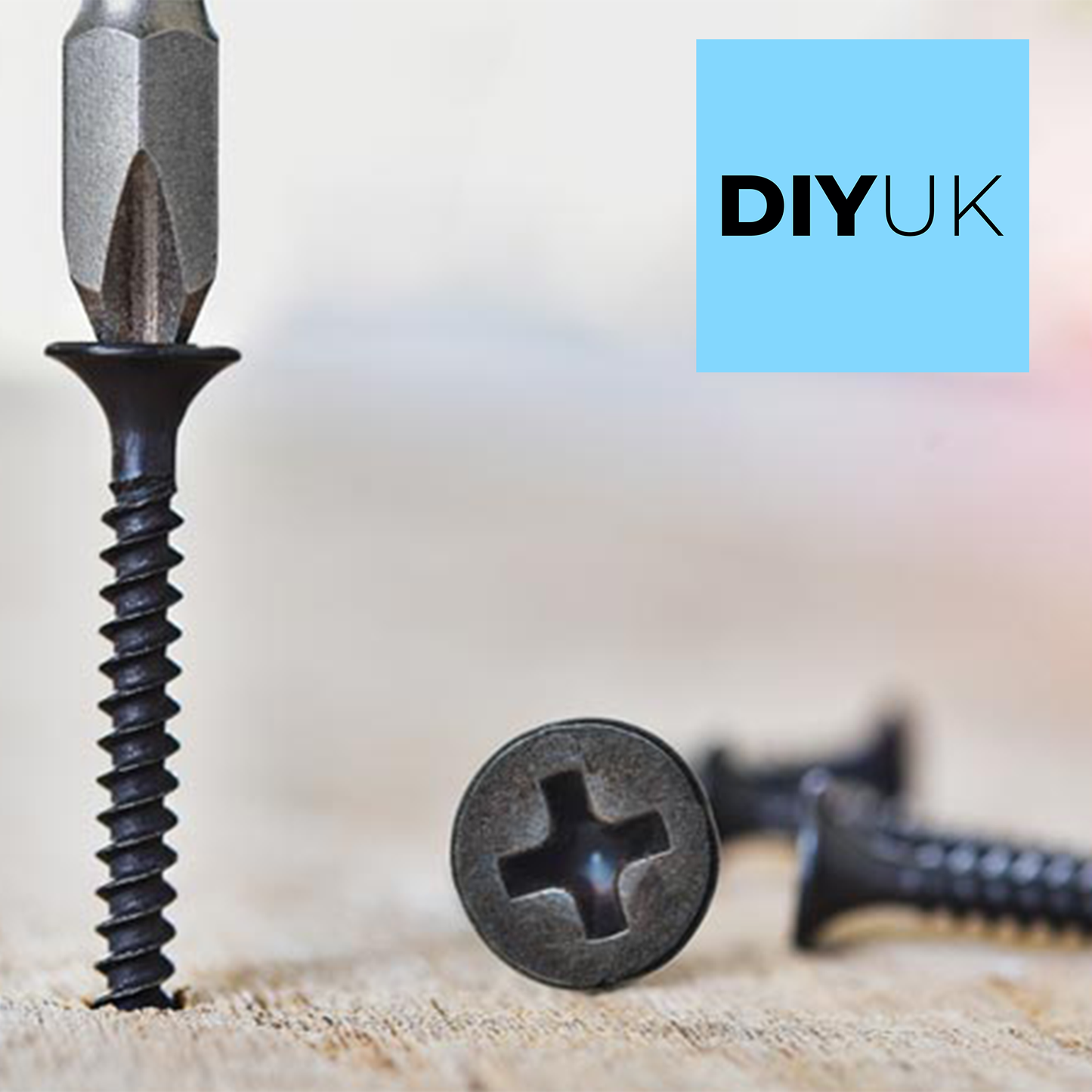 Drywall Plasterboard Screws Coarse Thread Bugle Head Black Phosphate 25-160mm