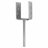 Heavy Duty U-Shape Post Support Base Bracket – Concrete-In Anchor