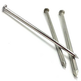 DIYUK Galvanised Round Head Nails for Wood, Fencing, Decking & Outdoor Timber, Zinc-Plated Steel, 2.0-6.0mm x 40-200mm, 9 Sizes