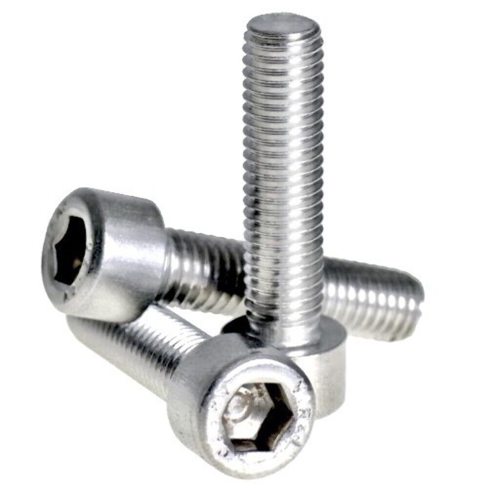 Allen Socket Cap Head Screws Bolts DIN 912 A2 Stainless Steel