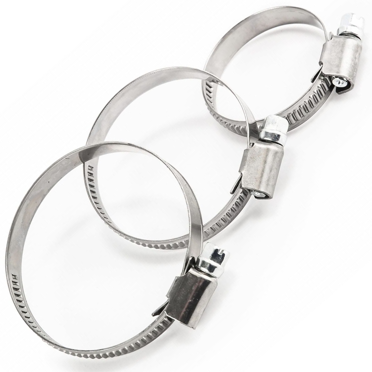 Hose Clips Pipe Clamps Worm Drive Premium Adjustable for Ducting and Piping DIYUK