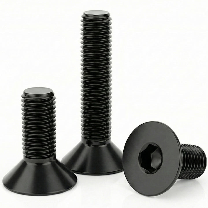 Black Hex Socket Countersunk Bolts - DIN 7991 Grade 10.9