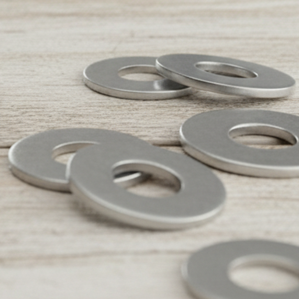 Penny Washers | Large Extra Wide Flat Repair Washers Form G | Steel with Bright Zinc Plated (BZP) Finish | DIN 9021 | Metric Sizes M4 to M30