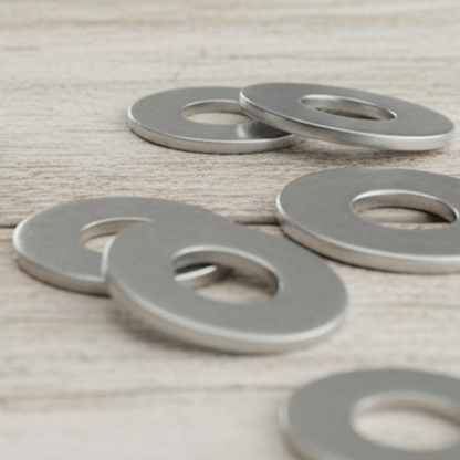 Penny Washers | Large Extra Wide Flat Repair Washers Form G | Steel with Bright Zinc Plated (BZP) Finish | DIN 9021 | Metric Sizes M4 to M30