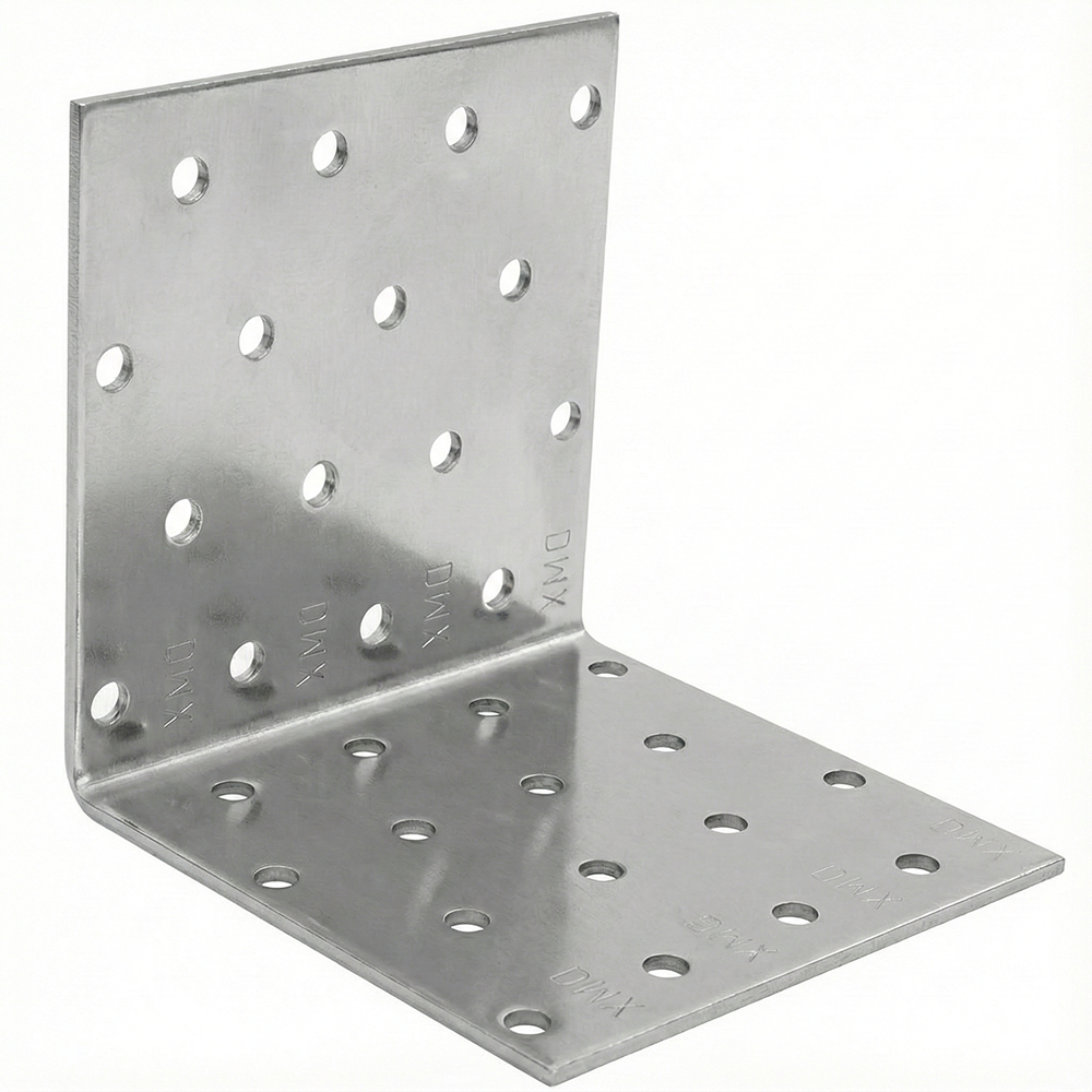 Heavy Duty Angle Brackets | 2mm Galvanised Steel L Corner Brace