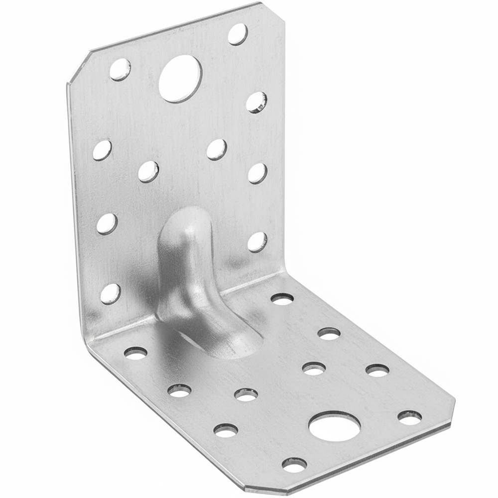 Heavy Duty Galvanised Angle Corner Bracket 70x70x55x2.0mm L Brace