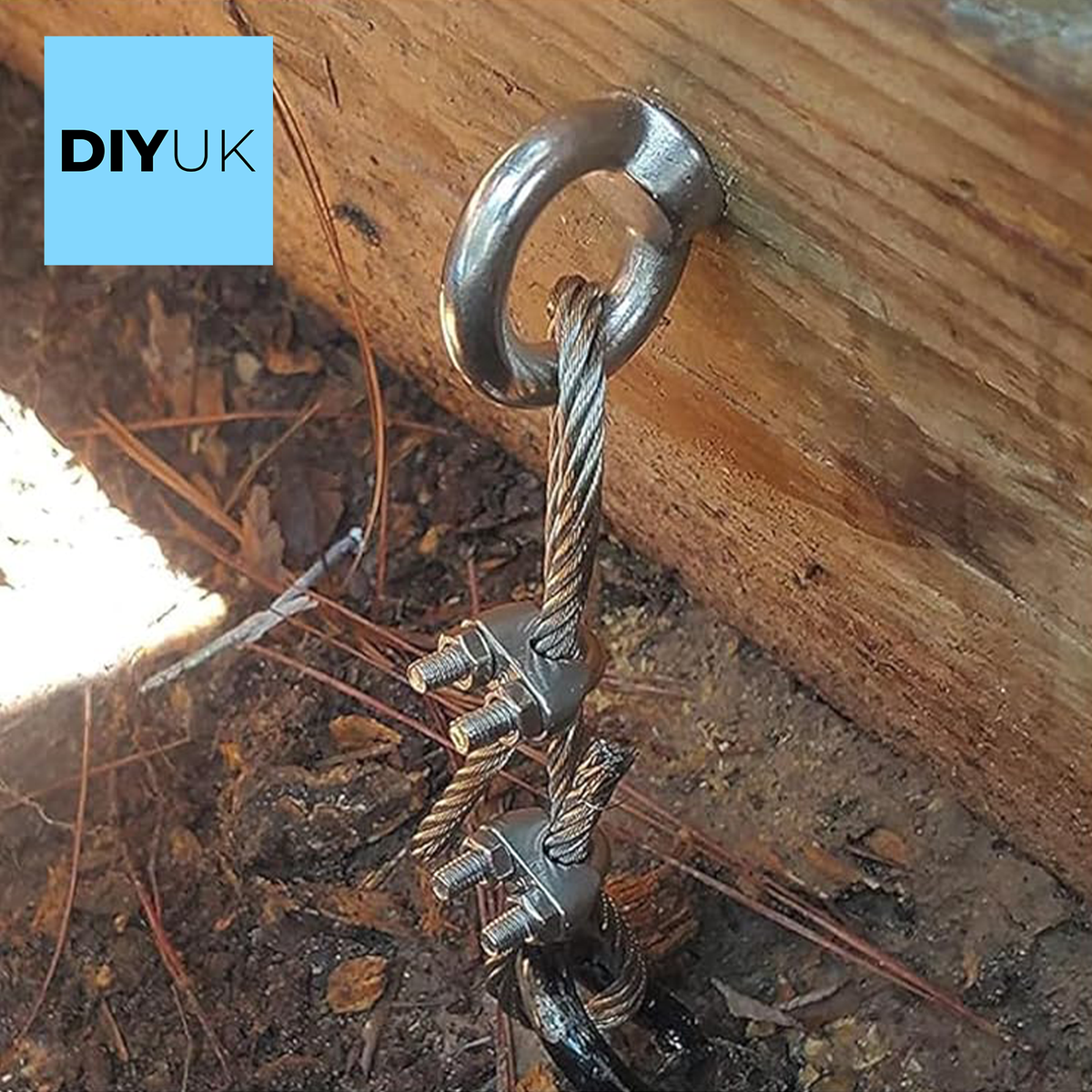 Lifting Eye Bolt Heavy Duty Lifting Ring Eye Bolts Male Screw Thread, Ring Shape Eyebolts for Secure Hooking and Lifting DIYUK - DIYUK