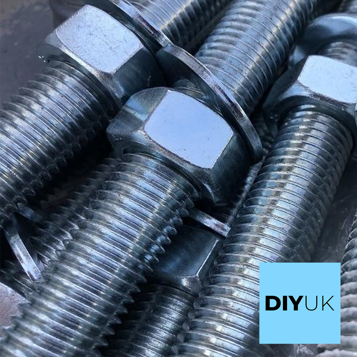Fully Threaded Stud Bolts A2 Stainless Steel Right-Hand Thread Metal Rod for Studding, Durable Bolt Pole