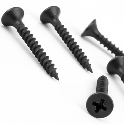 Coarse Thread Drywall Screws for Timber | Black Phosphate | DIYUK
