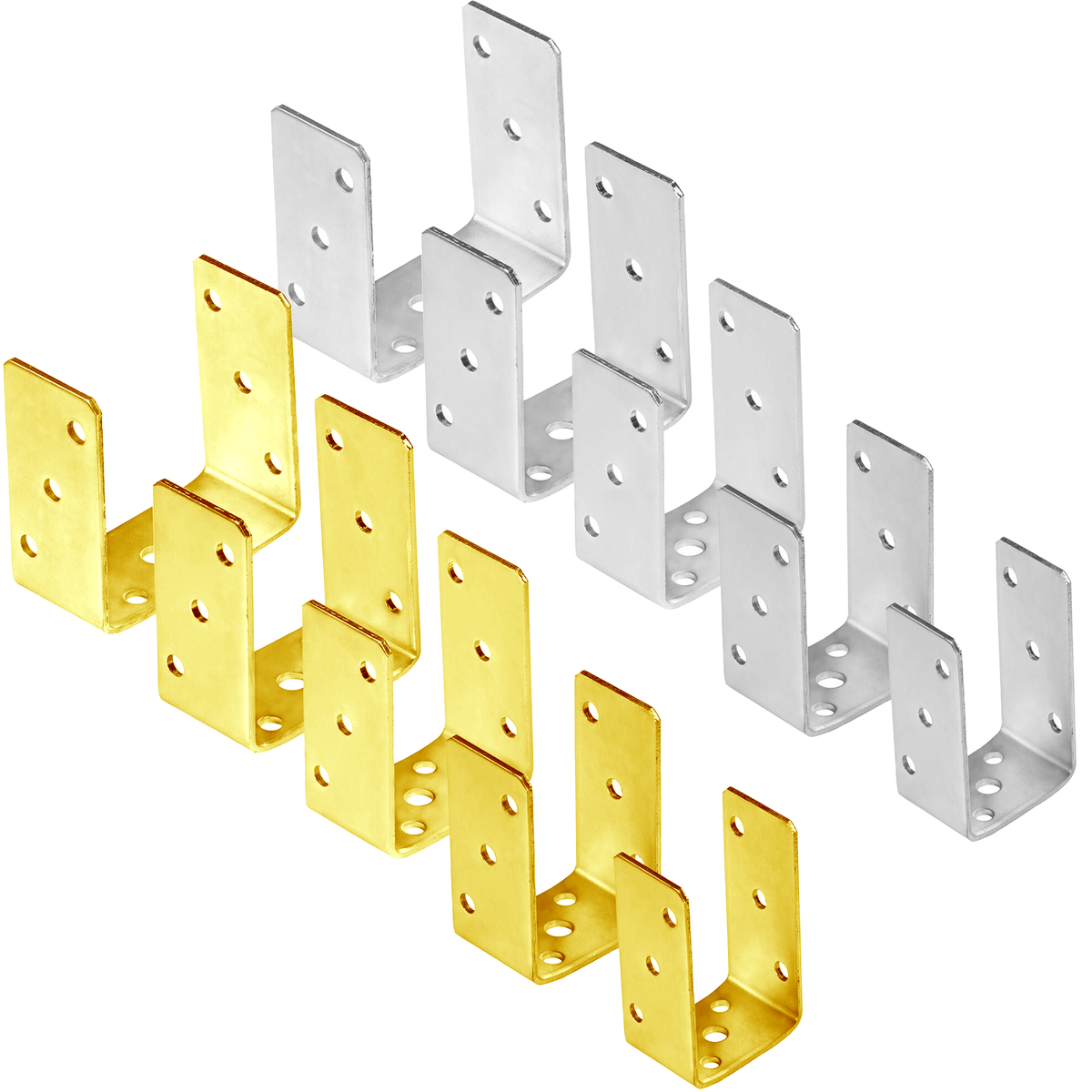 Fence Post Support U Shape Base Bracket