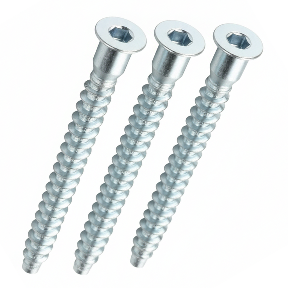 Confirmat Cabinet & Furniture Assembly Screws