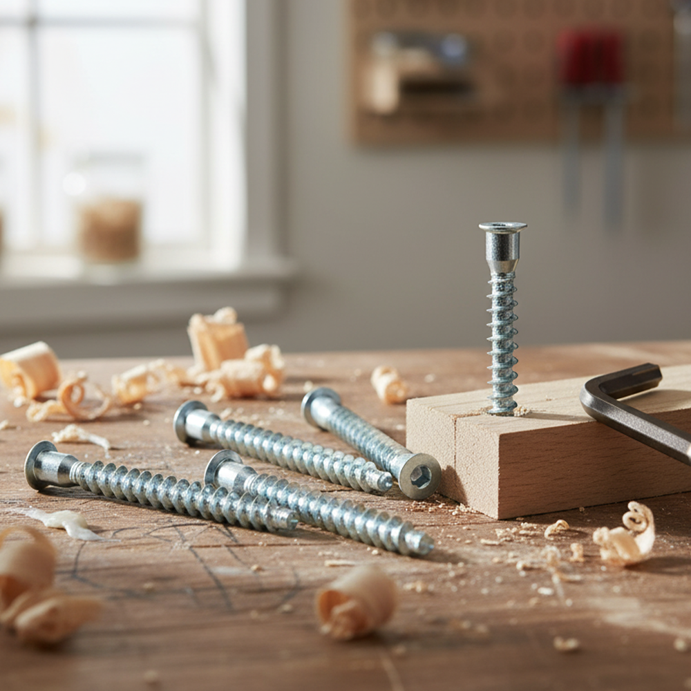Confirmat Cabinet & Furniture Assembly Screws