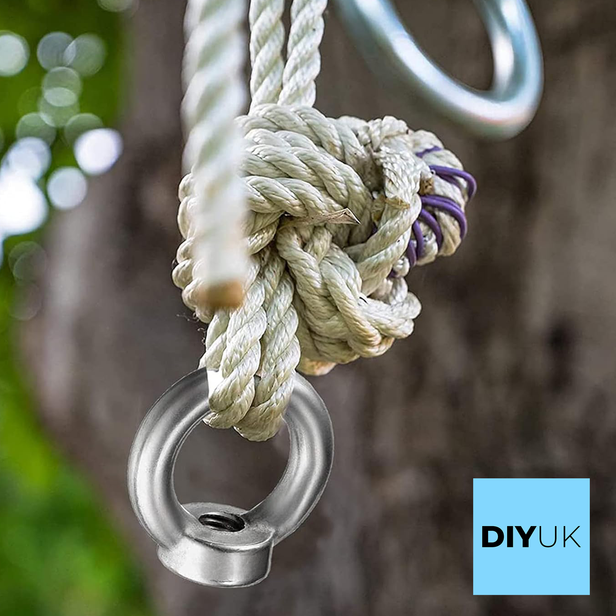 Lifting Eye Nut, DIN 582 | Forged Steel in BZP | Heavy-Duty - DIYUK