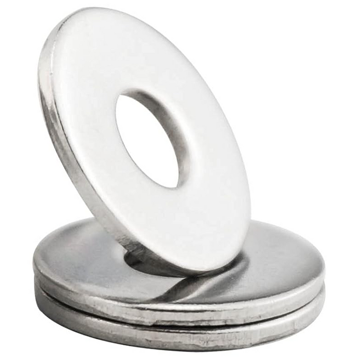 Penny Washers A2 Stainless Steel - Large Flat Mudguard Repair Fender Washers DIN 9021 - DIYUK
