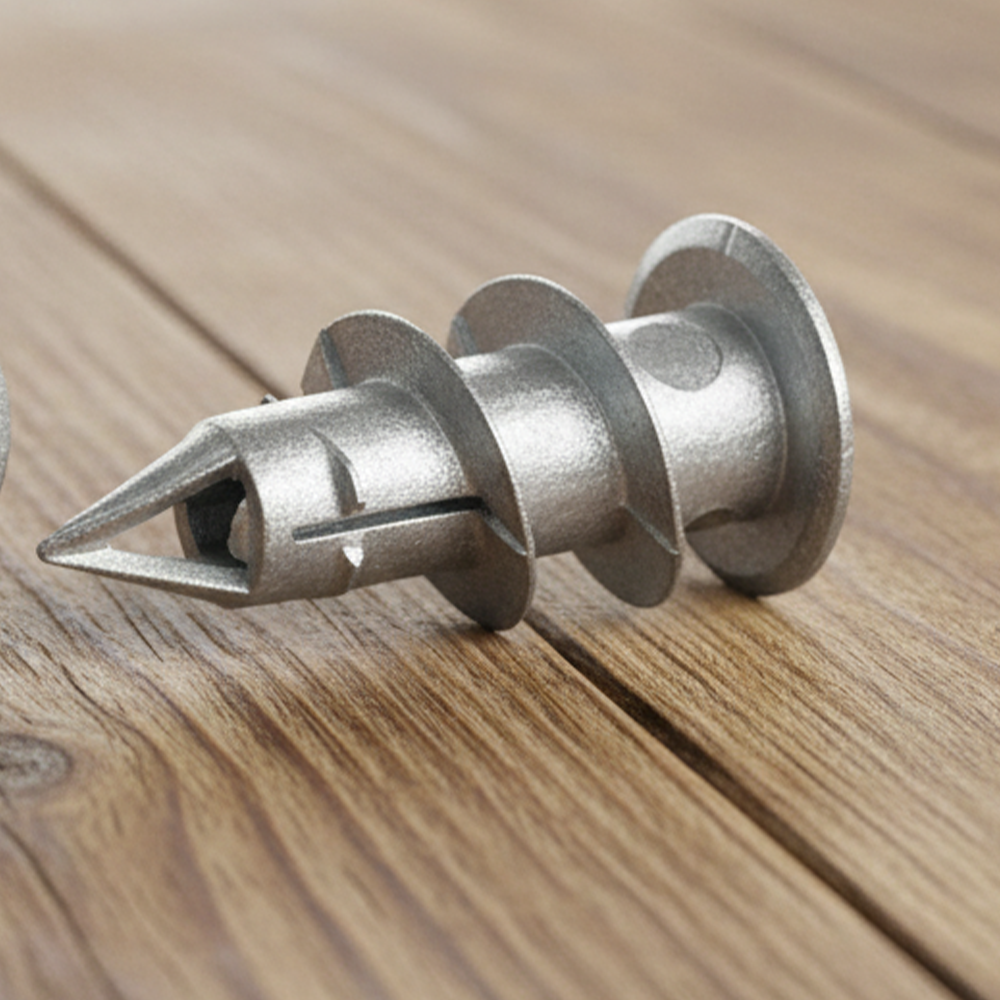 Zinc Metal Self-Drilling Plasterboard Wall Anchors Heavy Duty | Quick No Drill Drywall Plugs Speed Plug - DIYUK