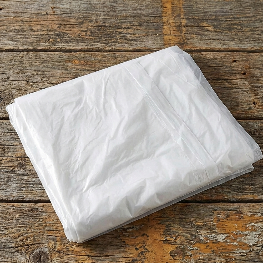 Large Polythene Dust Sheet 4m x 5m Plastic Decorating Cover Painting Waterproof