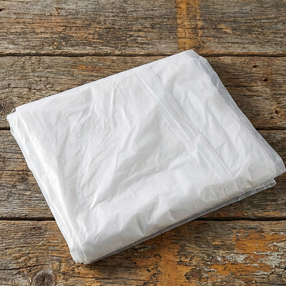 Large Polythene Dust Sheet 4m x 5m Plastic Decorating Cover Painting Waterproof