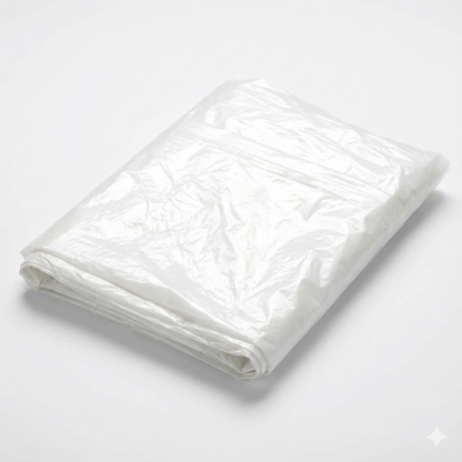 Large Polythene Dust Sheet 4m x 5m Plastic Decorating Cover Painting Waterproof