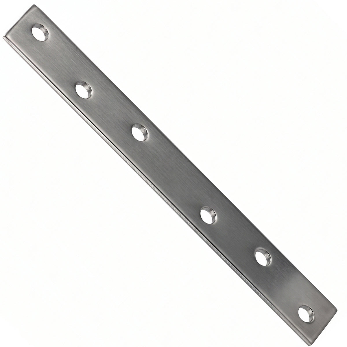 Galvanised narrow flat bracket mending plate