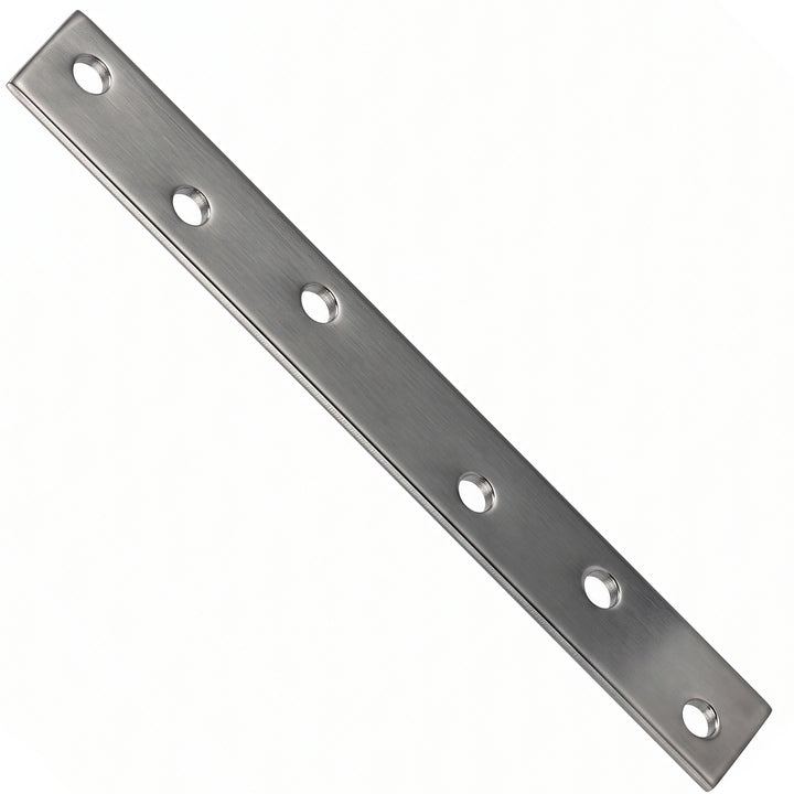 Galvanised narrow flat bracket mending plate