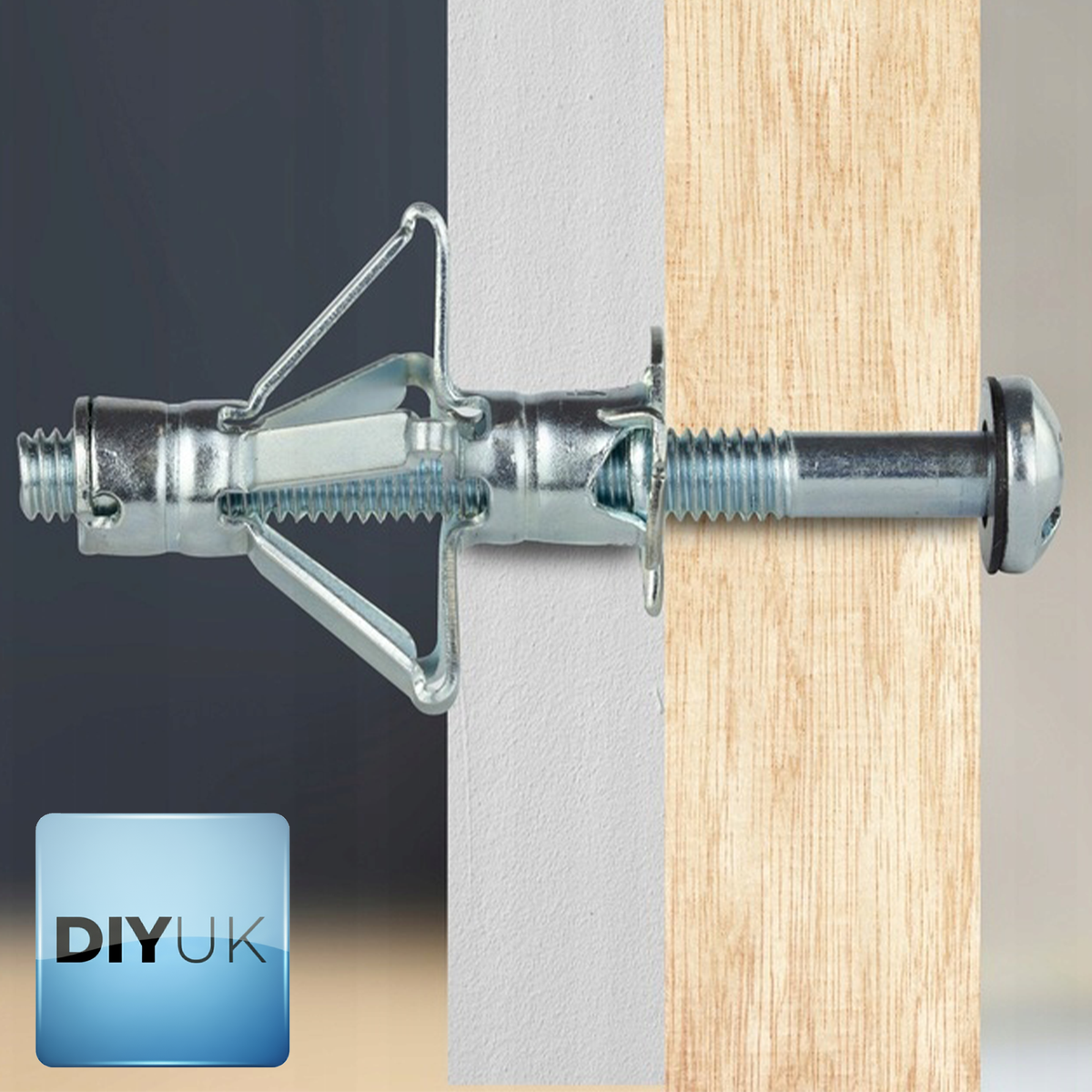 Heavy-Duty Metal Cavity Wall Fixings & Molly Bolts for Plasterboard