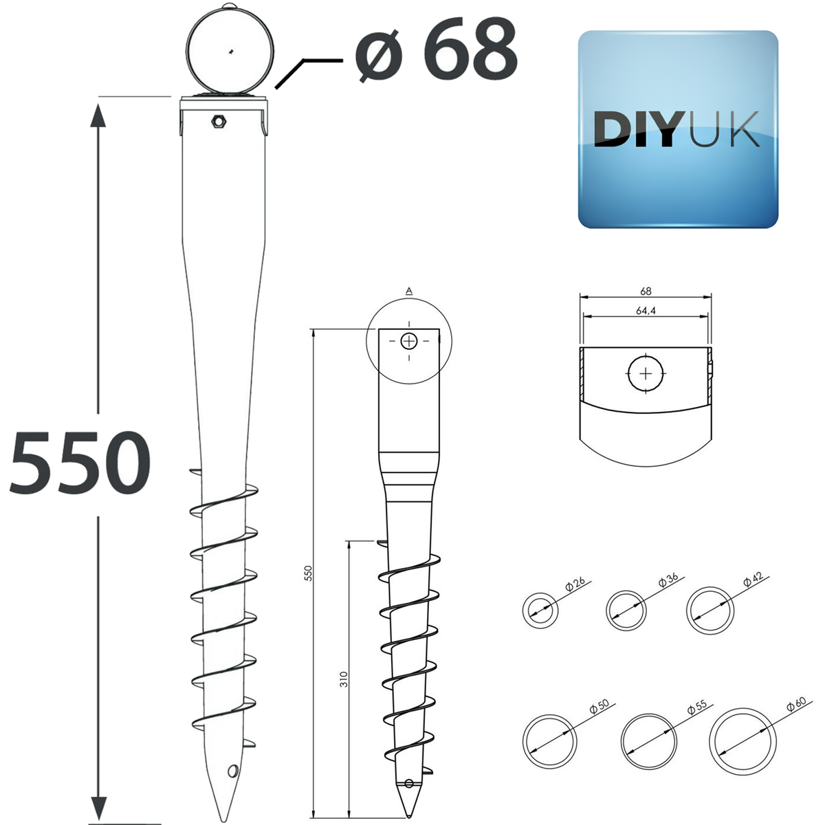 parasol, line, base, spike, umbrella, washing, ground, stand, screw, anchor, heavy, duty