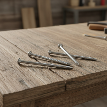 Galvanised Annular Ring Shank Nails | Bright Zinc Plated Steel for Outdoor Timber, Fencing, Decking & Roofing