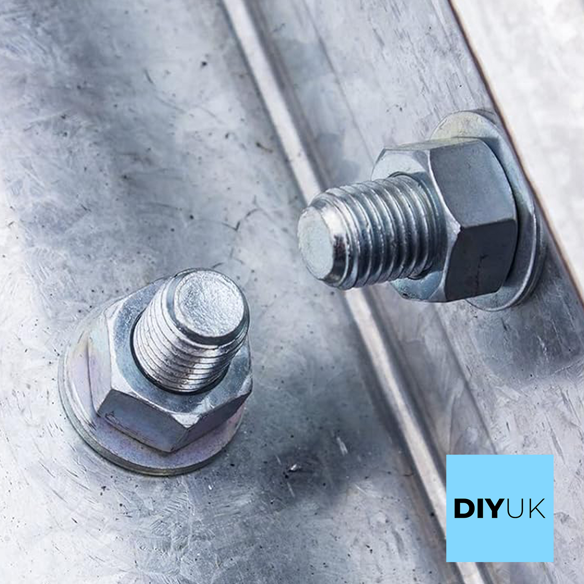 Flat Washers DIN 125 Form A, Steel Zinc Plated (ISO 7089), M3 to M36 - DIYUK