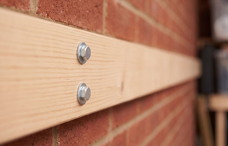 Brick, block or concrete