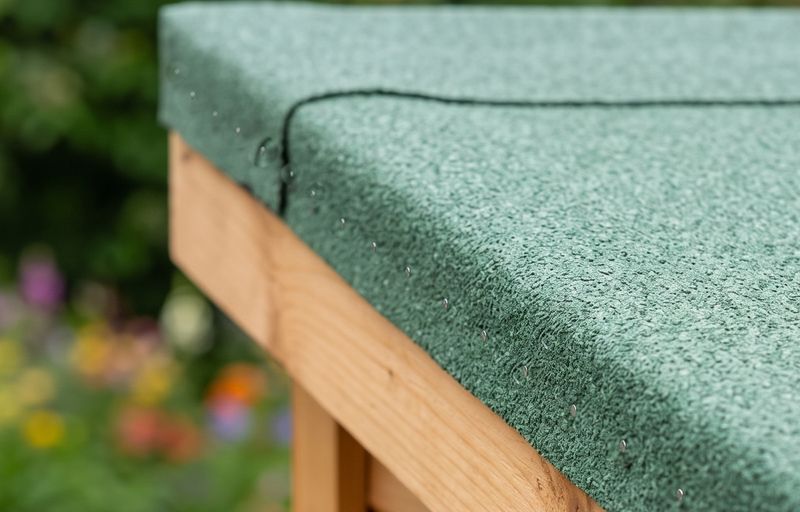 Sheds and roofing felt