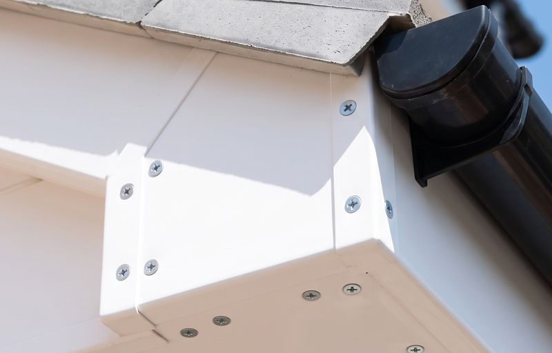 PVC fascia and soffit