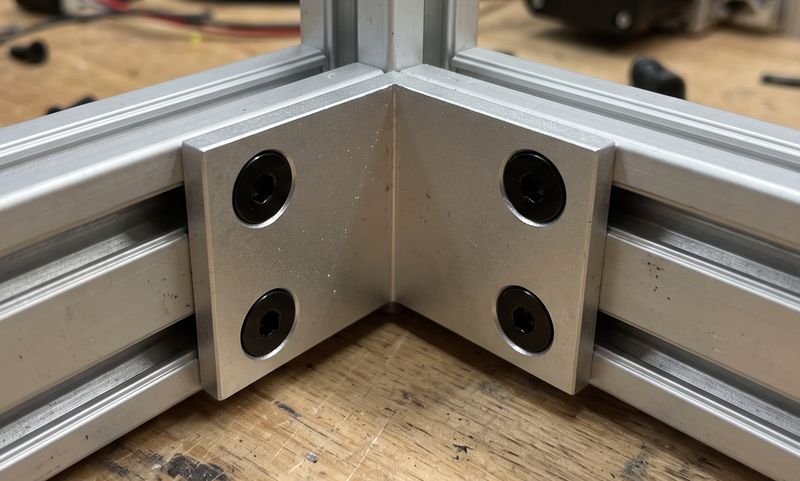 3D printer and machine frame builds